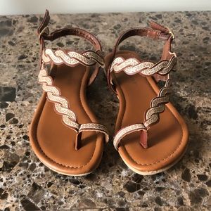 *2/$16* Rampage Girls Twist Sandals